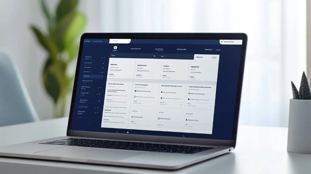 MyClinic clinic management dashboard on a laptop, with sidebar navigation and daily overview